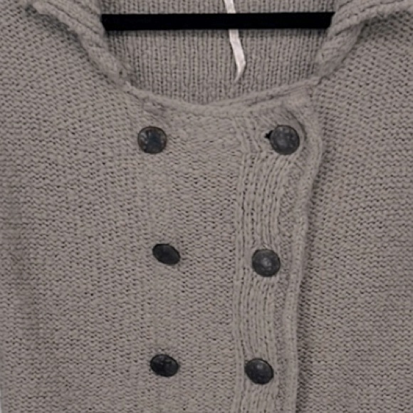 (#135) FREE PEOPLE Wool Blend Sweater - Picture 3 of 4